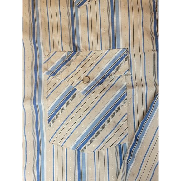 LOT OF 2 Ely Cattleman Pearl Snap Shirts Men’s Large Long Sleeve Cowboy - Picture 16 of 16